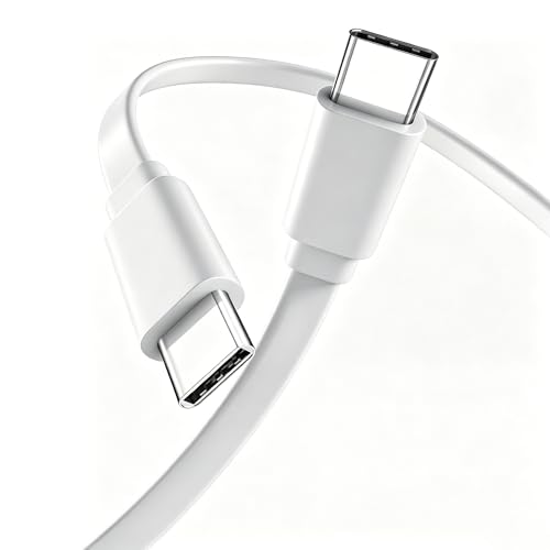 USB Type-C ケーブル 2m 1本セット LpoieJun 60W PD対応 3A 急速充電 【平型・高耐久TPE/断線防止】 USB2.0 データ転送 スマートフォン タブレット ノートPC 周辺機器 互換