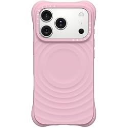 CASETiFY for iPhone 17 Pro Case - Ripple Compatible with MagSafe | Silicone | Wave Textured | 6.6 ft. 2X Military Grade Drop Protection | Primrose Pink