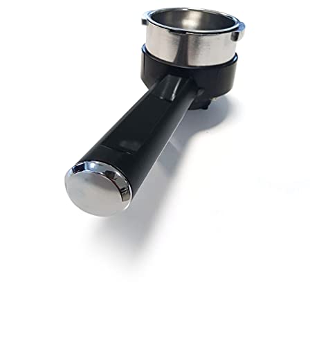 Gaggia Portafiltro presurizado Crema Perfecta con Brazo cilíndrico, Acero y plástico Negro - Imagen 3