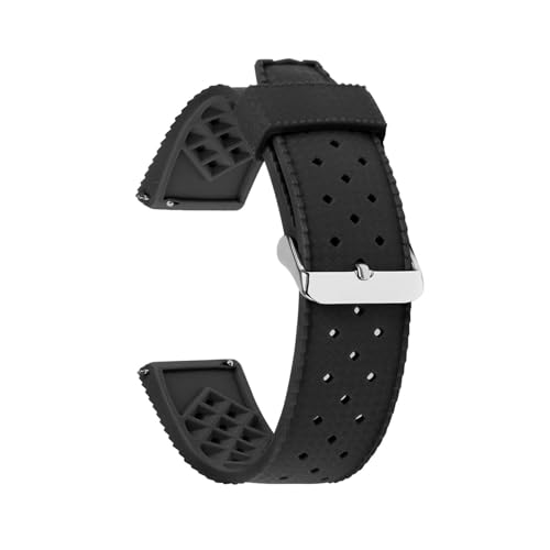 [X] o[EHb`Xgbv 20mm 22mm voh ZCR[Ή IXΉ prvuXbgxg(Black,20mm)