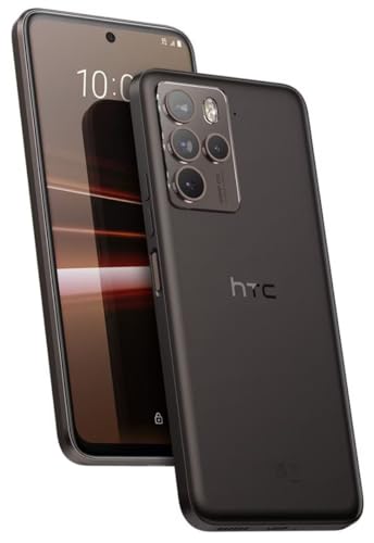 HTC U23 Pro Dual SIM 256GB ROM + 12GB RAM (GSM Only | No CDMA) Factory Unlocked 5G Smartphone (Coffee Black) - International Version