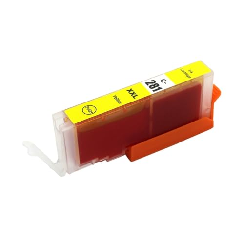 Cartouche 281XXL jaune pour corriger les couleurs ternes de votre imprimante Canon TS9520