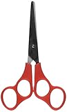 School Smart V-Shape Blunt Tip Training Scissors, 5 Inches, Stainless Steel Blade - 084840