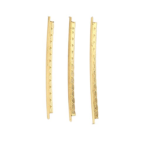 Guitar Fretwire, Guitar Fret Wires 20Pcs Brass Guitar Fret 2.0Mm Fret Wire Set For Folk Wooden Guitars Accessory #TOP6
