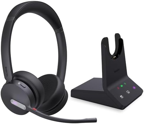 Support Charge Yealink BHC70 - Pour Casque BH70 & WH64 - Charge Rapide 90min - Base Seule