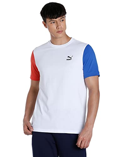 Image of PUMA Men's Cotton Regular Fit T-Shirt