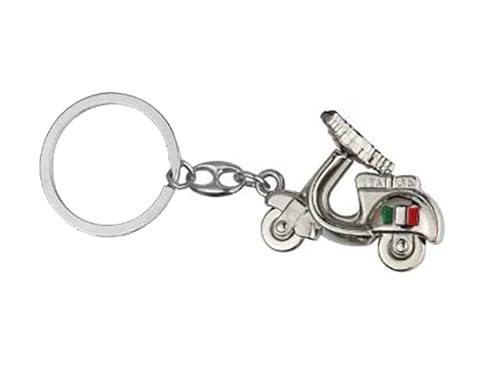 Portachiavi moto italiana (Argento)