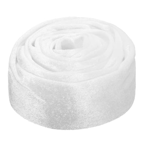 Cache-cordon de chaîne pour lustre en velours blanc pour sublimer votre salon cosy