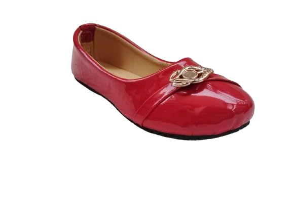FASHIONABLE DURABLE COMFORTABLE MARY JANE SHOES MOJARIS BELLIES SANDALS SLIPPERS FOR GIRLS OF 5 YEARS | 6 YEARS | 7 YEARS | 8 YEARS | 9 YEARS (S. RED, UK Footwear Size System, Big Kid, Women, Numeric, Medium, 3) (B0DF5WF7RV) Amazon Price History, Amazon Price Tracker