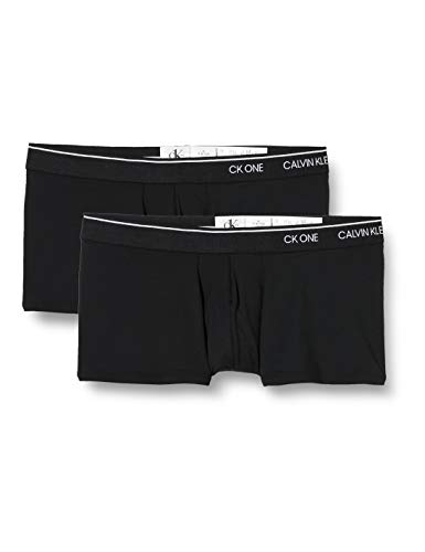 Preisvergleich Produktbild Calvin Klein Herren Low Rise Trunk 2pk, Schwarz (Black 001), Large