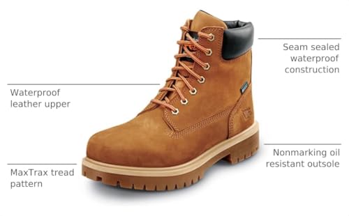 Image of Timberland PRO Men's 6 Direct Attach MaxTRAX Soft Toe Waterproof Insulated Boot