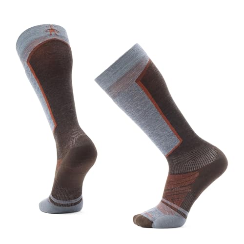 Smartwool Herren Skisocken gezielt gepolstert über die Wade, Kastanie, Medium Smartwool Herren Skisocken gezielt gepolstert über die Wade, Kastanie, Medium