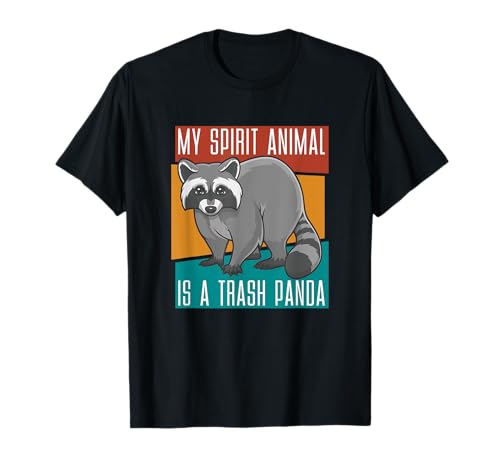 My Spirit Animal Is A Basura Panda Mapache Camiseta