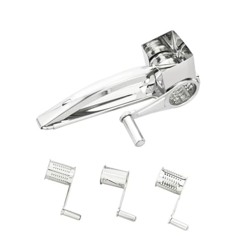 Alipis râpe à fromage en acier inoxydable râpe rotative à fromage rotative à nourriture raclette broyeur de légumes rotatif rappe à fromage manuelle à trancheuses