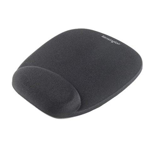 Kensington 62384 - Almohadilla de Ratón, Ergonómica, de Espuma con Apoya Muñecas, Compatible con Ratones Láser y Ópticos, 32 x 252 x 210 mm, Negro
