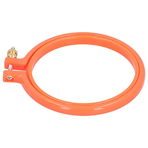 Cerceau à broder coloré 10,2 cm pour point de croix nomade et décoration murale créative