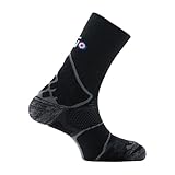 Tige mid MERINO TOP TREK Thyo - Tige mid Merino top trek - couleur - Noir gris - Pointure - 41-43