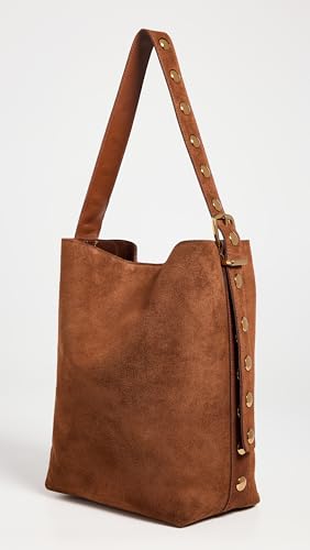 Image of Madewell Women's The Essential Bucket Tote in Suede