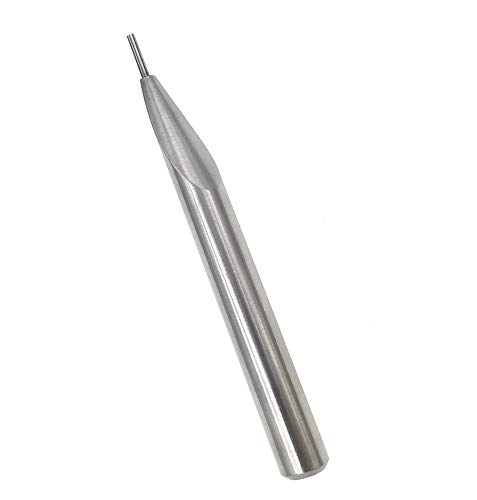 Image of Cylindrical Pin Probe Insert 1.5mm Diameter Tungsten Carbide Tip 8mm Diameter Shank 80mm Length for Height Gauge (1.5mm Diameter tip)