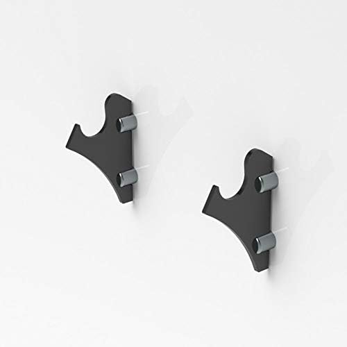 Miniatura 4 de WANLIAN Estante para sable de luz, estante para sable de luz montado en la pared, adecuado para espadas, 1 par de sables de luz