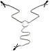 Adjustable Nipple Clamps Fetish Nipple Teasers Breast Clit Sensual Bondage Three Nipple Clip(1 pack)