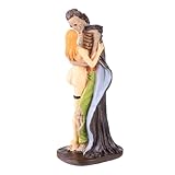 VINTORKY Modelo De Esqueleto Accesorio De Embrujada Adorno De Cabeza De Cráneo Estatuas De Utilería Artesanías De Cabeza De Esqueleto Juguete Complicado Adorno De Calavera De Resina