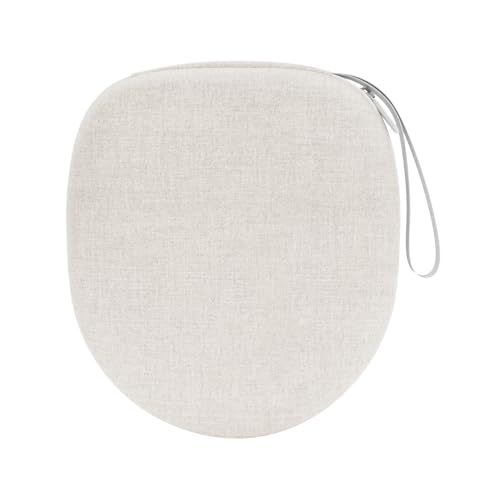 Headphone Case Compatible with Soundcore by Anker Q20i/Q30, JBL Tune 720BT/ 770NC/Live 770NC, Sony WH-CH520/WH-CH720N, BERIBES, KVIDIO, TOZO HT2 Headphones, Beige Travel Case by DR·AMIU