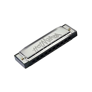 Hohner 572BXC Hot Metal Key of C Harmonica - Les Beatles, Paul McCartney, John Lennon, RIngo Starr, George Harrison Hohner 572BXC Hot Metal Key of C Harmonica – Image 2