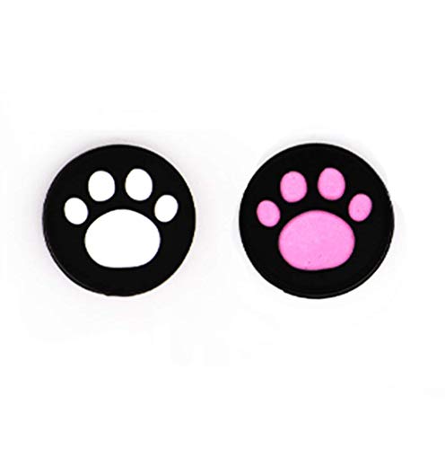 Image of Silicone Thumb Stick Grips Cap Cover Joystick Thumbsticks Caps for PS4 Xbox ONE Xbox 360 PS3 PS2 Cat Dog Paw (F)