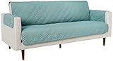 SureFit Home Décor SF44901 Microfiber Sofa Quilted Furniture Throw Pet Couch Cover, Relaxed Fit,...