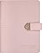 Produktbild Life Planner Pink A5 2021 | Rosa PU-Ledermaterial mit Knopfverschluss | Kalender 2021 | Wochenkalender | 21 Dezember 2020 bis 9 Januar 2022