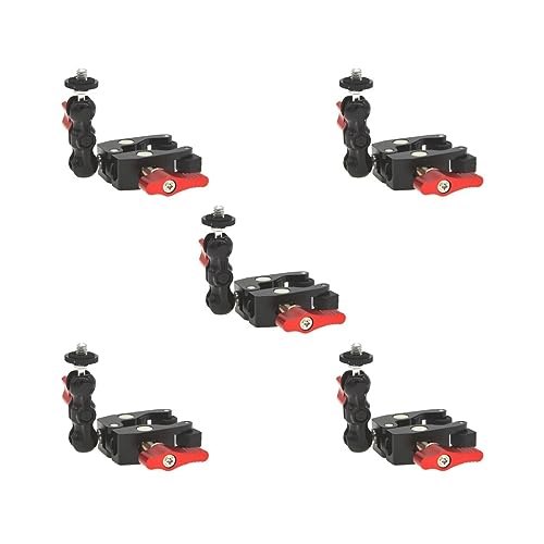 Bras de fixation à tête sphérique avec rotule 1/4 et 3/8 pour support de moniteur LCD