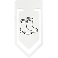 Azeeda 'Wellington Boots for a Rainy Day' Plastic Paper Clips (CC056697)