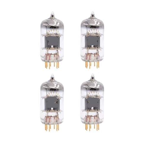 Tube à vide 12AX7-S préamplificateur lampe audio gain adapté aiguille dorée 4 pièces