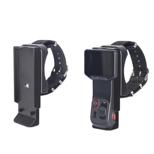 Hesupy Wrist Strap Mount for Insta360 Luna Ultra Detachable Touchscreen Quick Release Adjustable Wristband Secure Hands-Free Remote Control Bracket Action Camera Shooting Accessory