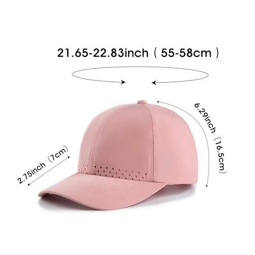 Image of HH HOFNEN Women Quick Drying Baseball Cap Sun Hat Unstructured Golf Hat