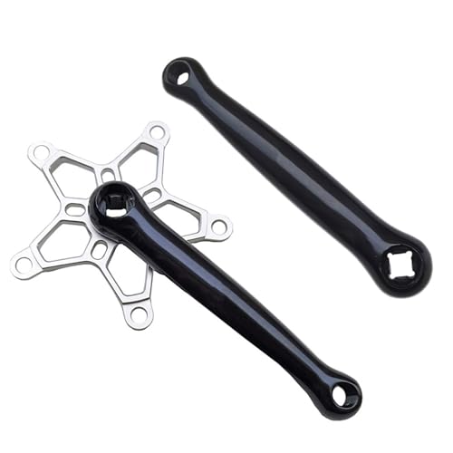 TOWARDSNAN Bielas de repuesto para bicicleta de montaña de aleación de aluminio de 170 mm