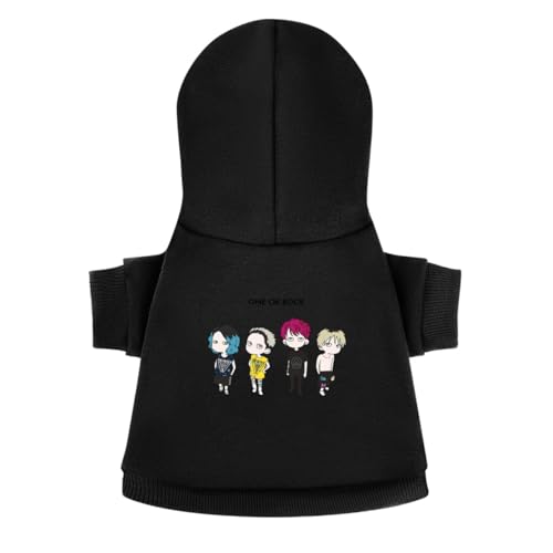 ワンオクロック ONE OK ROCK 犬服 犬の服 ペット服 ペットウェア 犬猫洋服 秋冬 ドッグウェア フード付き パーカー おしゃれ かわいい 柔らか 一体型 お出掛け用 お散歩 脱毛保護 スポーツ服 快適 仮装 通気 人気 部屋着 犬用 猫 小型犬
