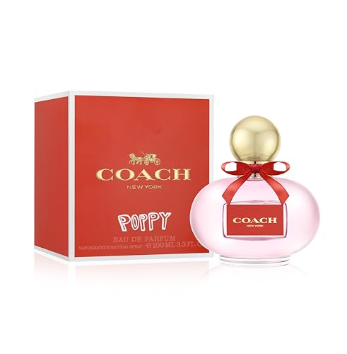 Image of Coach Poppy Eau de Parfum - Long Lasting Fragrance with notes of Mandarin, Gardenia & Sandalwood - Floral & Fruity