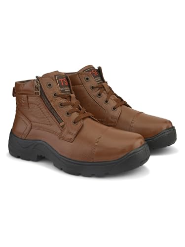 Image of TSF 9405 Lace-Up / /Zipper Police Boot