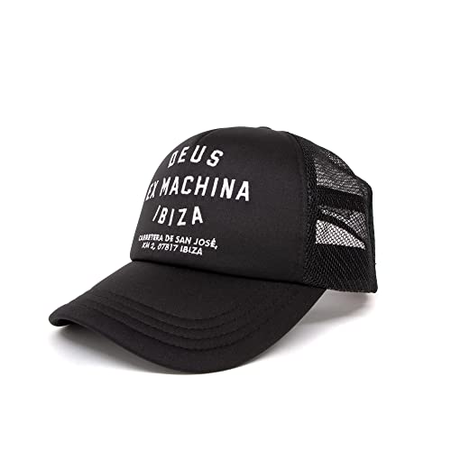 Deus Ibiza Address Gorra Trucker - Negro, Negro, Taille unique