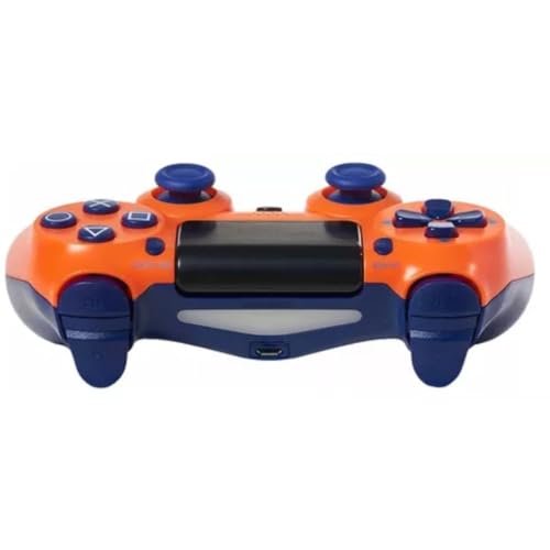 Controle Sem Fio para PlayStation 4, Compatível com PS4 e PC, Laranja