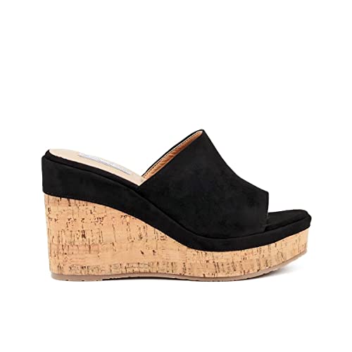 QUEEN HELENA Zatteroni Zeppe Sandali Alti con