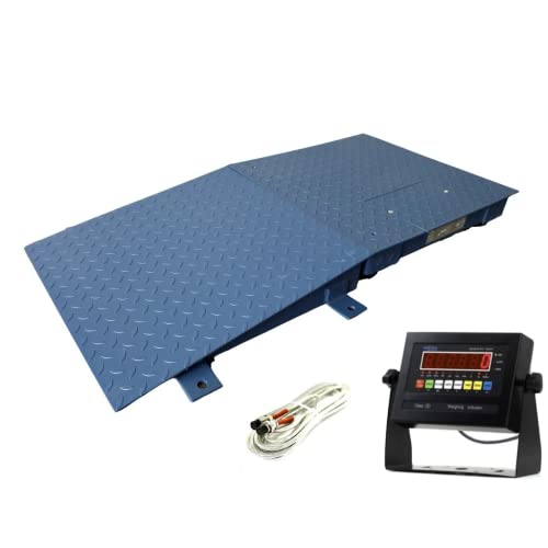 Báscula industrial SellEton NTEP 24 x 24 pulg con rampa miniatura 1
