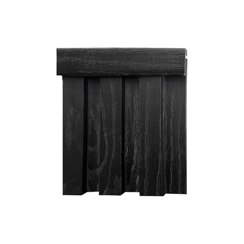 Image of 1x1 Outside Corner Trim Moulding, Real Hardwood, The Millwork Outlet (Noir Black, 72 inch)