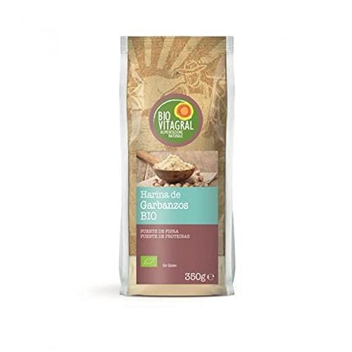 BIOVITAGRA HARINA GARBANZO S/G BIOVITAGRAL 350 G, Estándar, Único