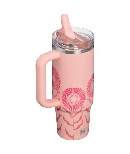 Image of STANLEY Quencher ProTour Flip Straw Tumbler with Leakproof Lid 30 oz | Built-in Straw and Handle | Cup Holder Compatible for Travel | insulated Stainless Steel Cup | BPA-Free | Sorbet Garden