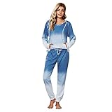 QJDFLL leggings silber metallic damen xxxl kapuzenpullover für herren pullover strickjacken weiße strickjacke kurz röcke hosen locker sport bh jogginghose jeanshosen skinny(Blau,XL)