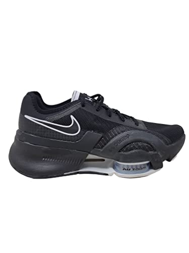 Nike Tênis de corrida feminino, Preto, branco, preto, antracite, 6