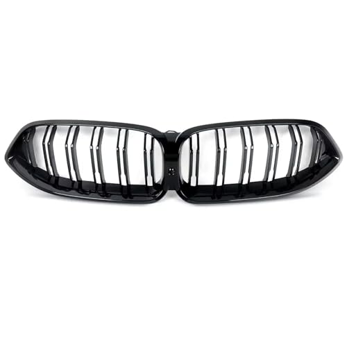 Grille capot voiture pour BMW Série 8 G14 G15 G16 2020-2022 calandre avant noir brillant
